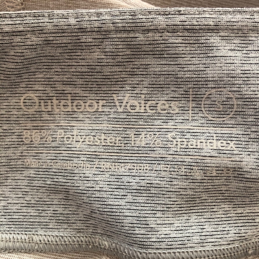 Outdoor Voices Dipped Leggings View 4